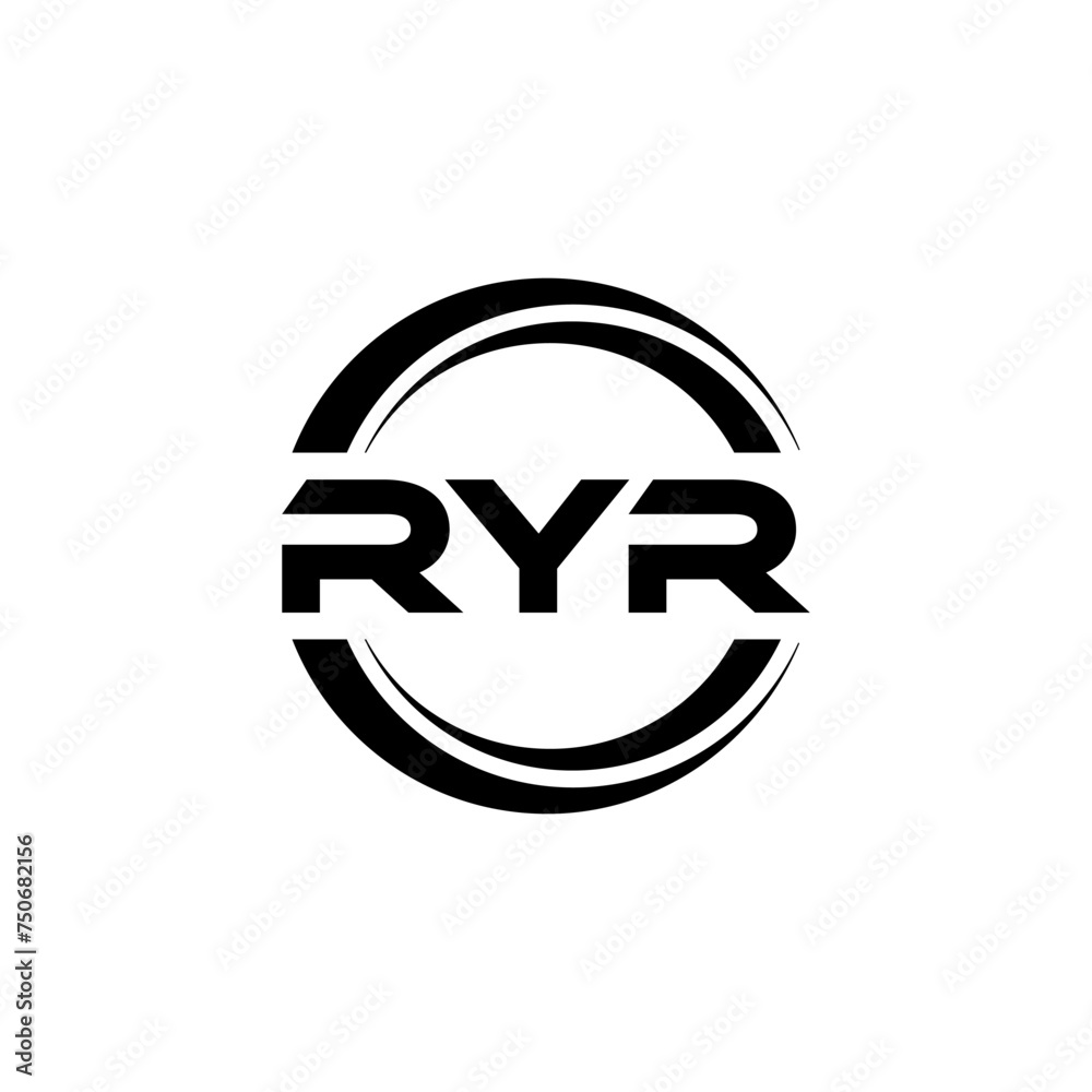 RYR letter logo design with white background in illustrator, vector logo modern alphabet font overlap style. calligraphy designs for logo, Poster, Invitation, etc. RYR letter logo design with white background in illustrator, vector logo modern alphabet font overlap style. calligraphy designs for logo, Poster, Invitation, etc.