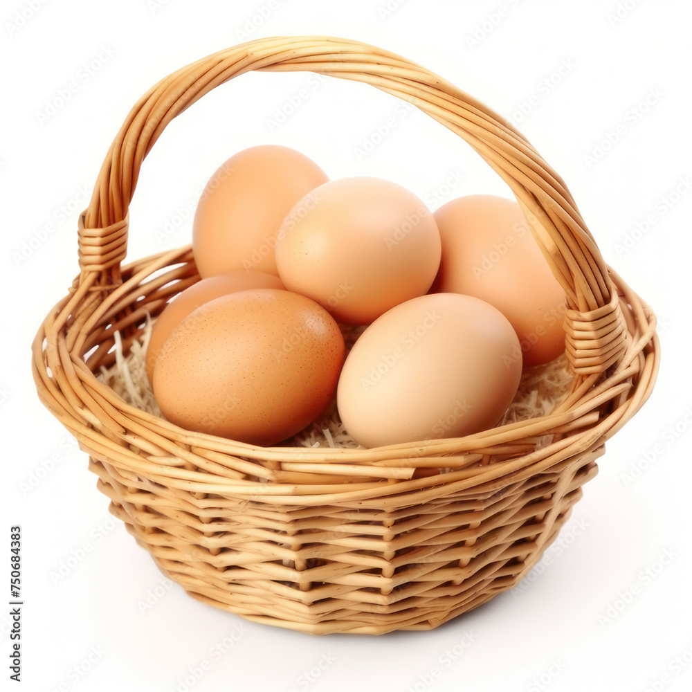 egg isolated on white background