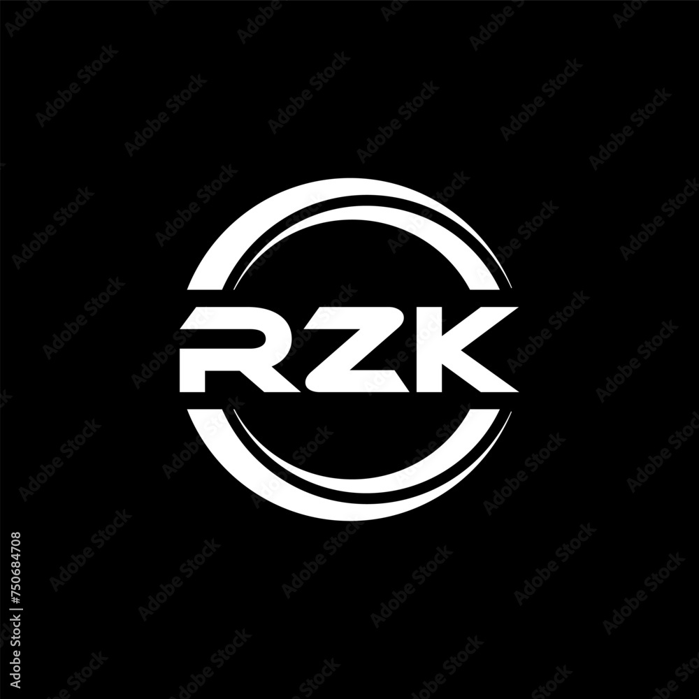 RZK letter logo design with black background in illustrator, vector logo modern alphabet font overlap style. calligraphy designs for logo, Poster, Invitation, etc. RZK letter logo design with black background in illustrator, vector logo modern alphabet font overlap style. calligraphy designs for logo, Poster, Invitation, etc.