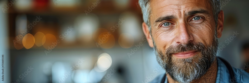 Smiling Young Bearded Doctor Man Wearing, Background HD For Designer Smiling Young Bearded Doctor Man Wearing, Background HD For Designer