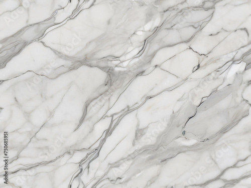 ivory white carrara statuario marble texture background, calacatta glossy marbel with grey streaks, satvario tiles, bianco superwhite, italian blanco catedra stone texture for digital . photo