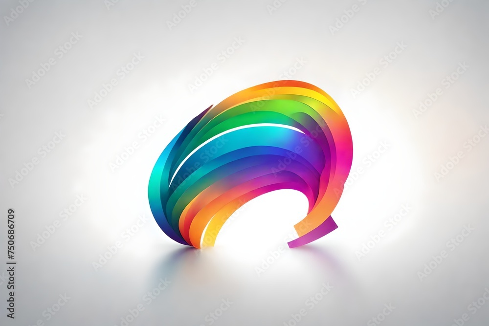 abstract rainbow background abstract rainbow background