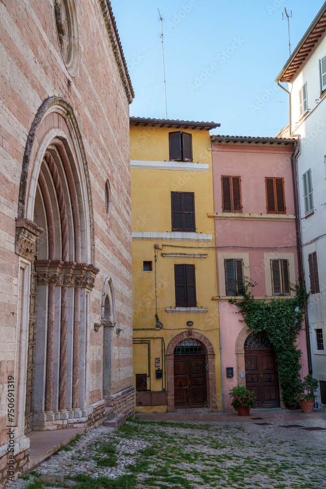 Historic buildings of Foligno, Umbria, Italy: Duomo