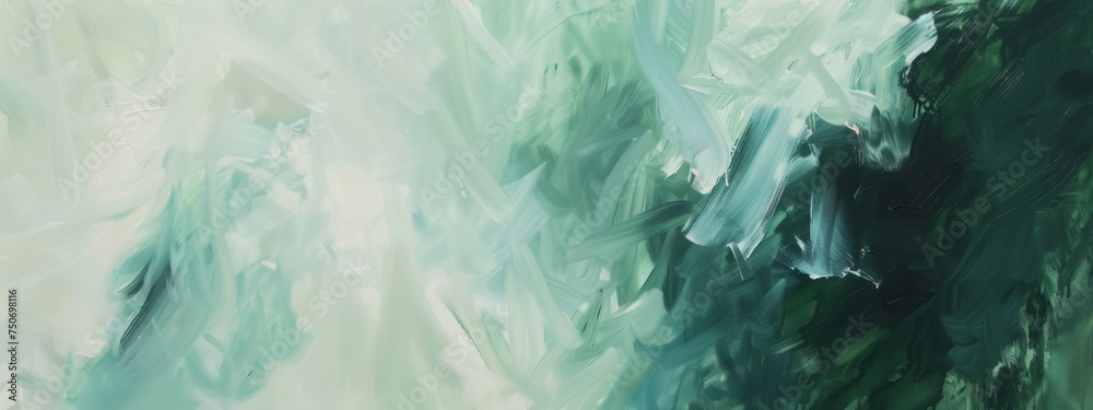a minimalist oil painting that fuses the abstract expressionist