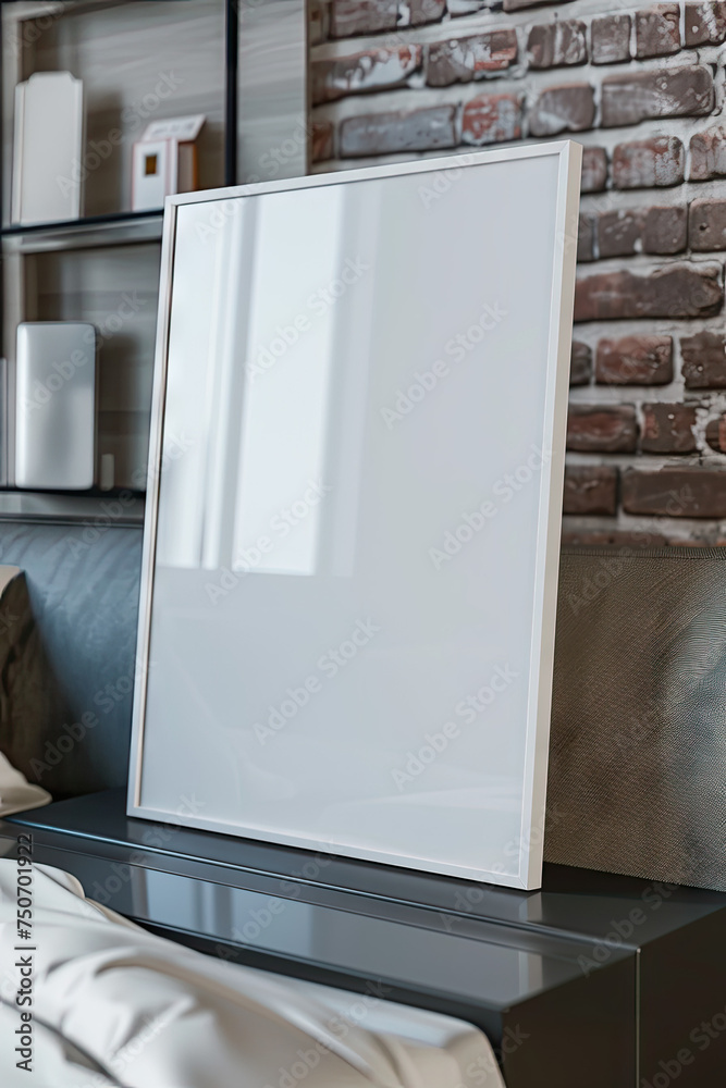 Vertical Empty Frame Design Concept, Frame blank mock up Vertical Empty Frame Design Concept, Frame blank mock up
