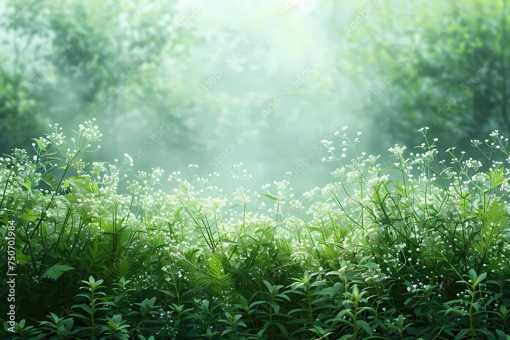 Sunlight Piercing Through the Forest Canopy Sunlight Piercing Through the Forest Canopy
