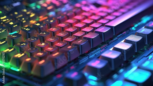 RGB gaming keyboard.