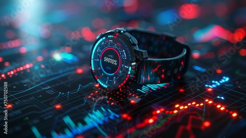 Wearable fitness tracker with advanced biometric analysis