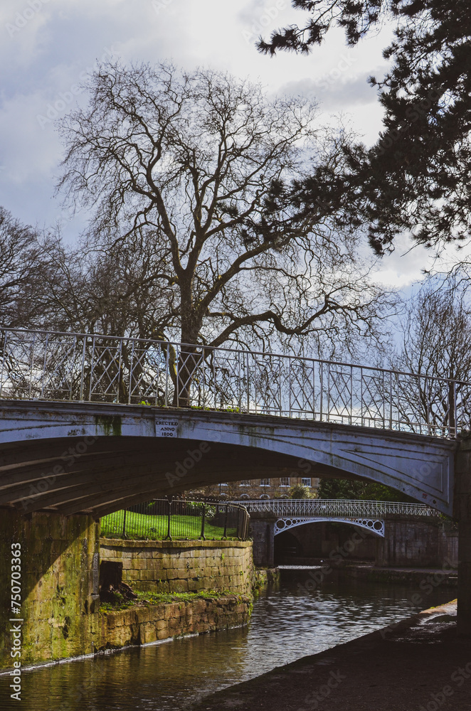 Obraz premium Bath Canal, UK