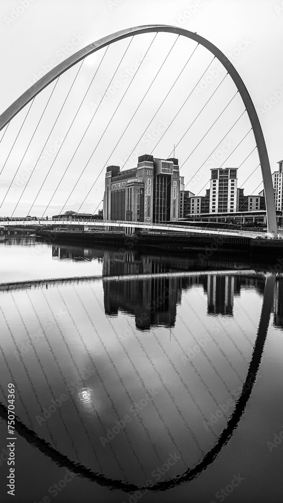 Obraz premium Newcastle upon Tyne Bridge, UK