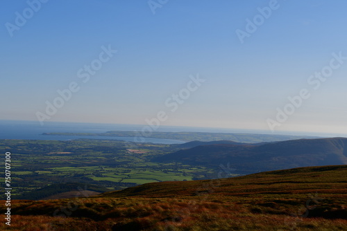  View from the top of the Comeragh mountain © Audrius