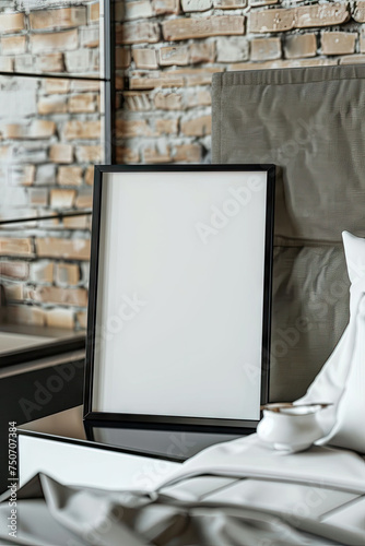 Empty Vertical Frame Mockup Template, Frame blank mock up