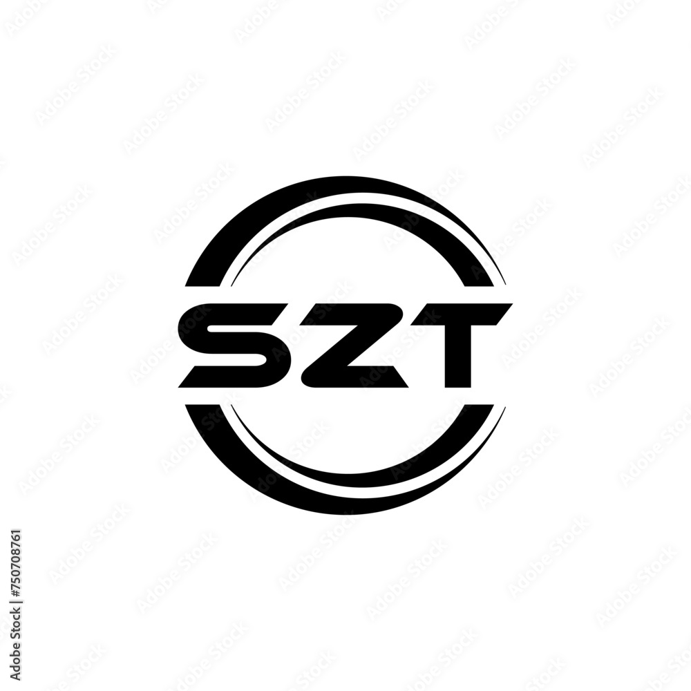 SZT letter logo design with white background in illustrator, vector logo modern alphabet font overlap style. calligraphy designs for logo, Poster, Invitation, etc. SZT letter logo design with white background in illustrator, vector logo modern alphabet font overlap style. calligraphy designs for logo, Poster, Invitation, etc.