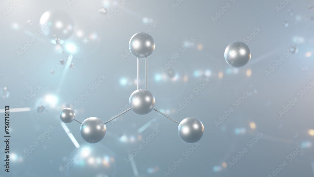 sodium bisulfite molecular structure, 3d model molecule, food additive e222, structural chemical formula view from a microscope sodium bisulfite molecular structure, 3d model molecule, food additive e222, structural chemical formula view from a microscope