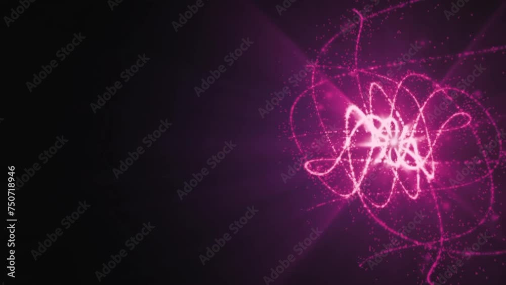 Purple particles sparkling animation background Purple particles sparkling animation background