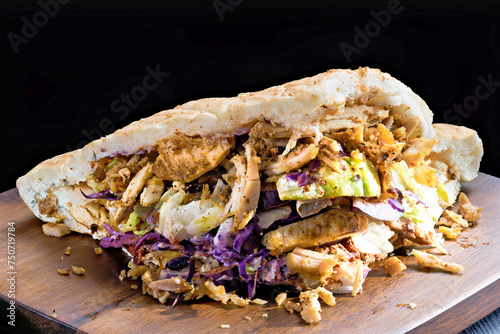 Obraz na płótnie berliner doner kebab w salonie