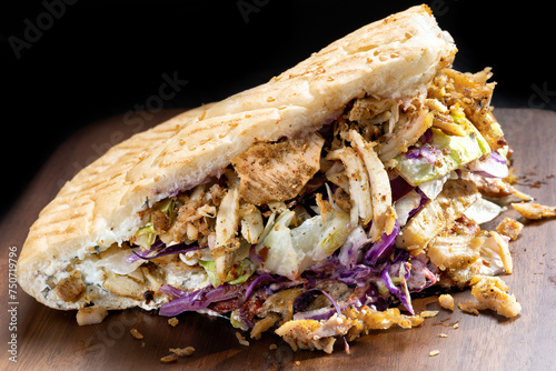 Obraz na płótnie berliner doner kebab w salonie