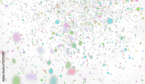 transparent Colorful Bokeh light 