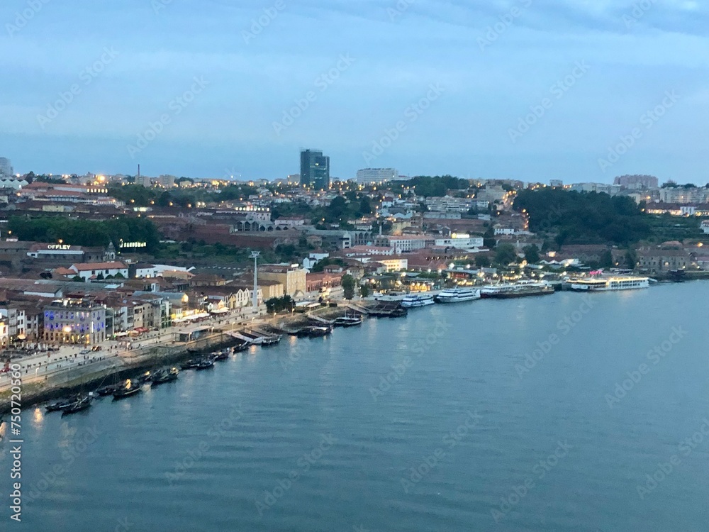 Aerial View of Oporto, Porto, Portugal