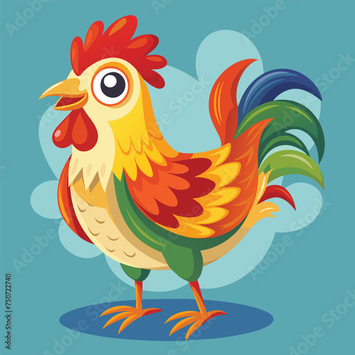 Chicken vector illustration