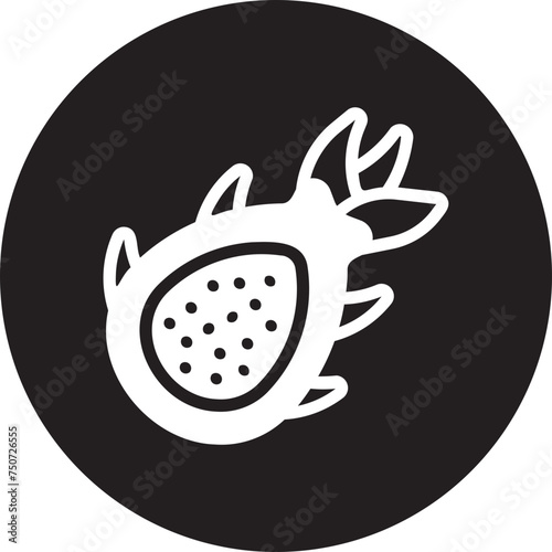 pitaya glyph icon