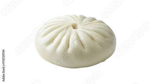 steamed dumpling isolated on a transparent background