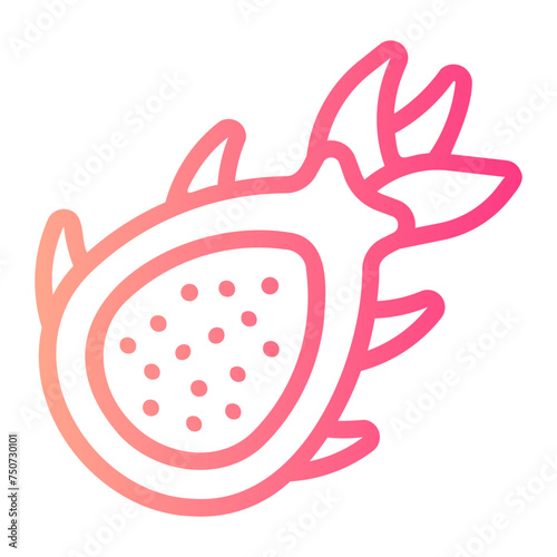 pitaya gradient icon