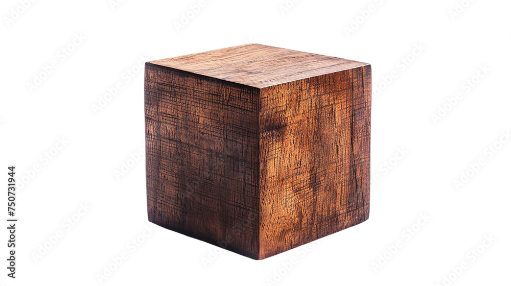 Wooden cubes isolated on a transparent background. Wooden cubes isolated on a transparent background.