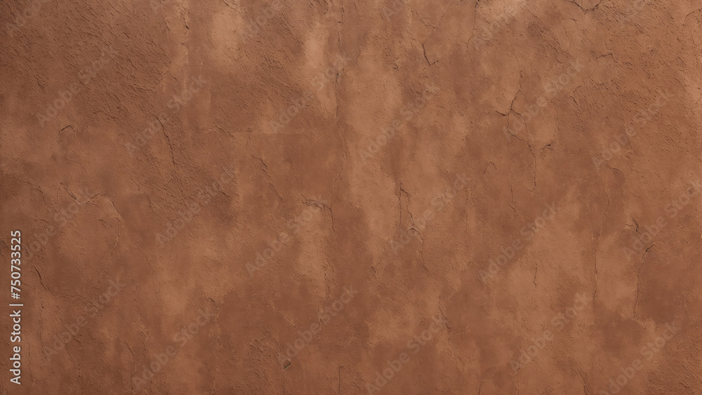 Abstract grunge decorative relief Brown stucco wall texture