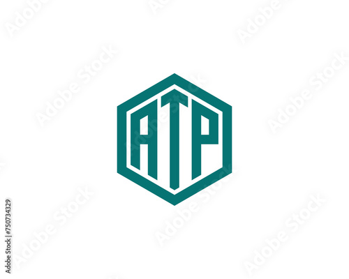 ATP logo design vector template