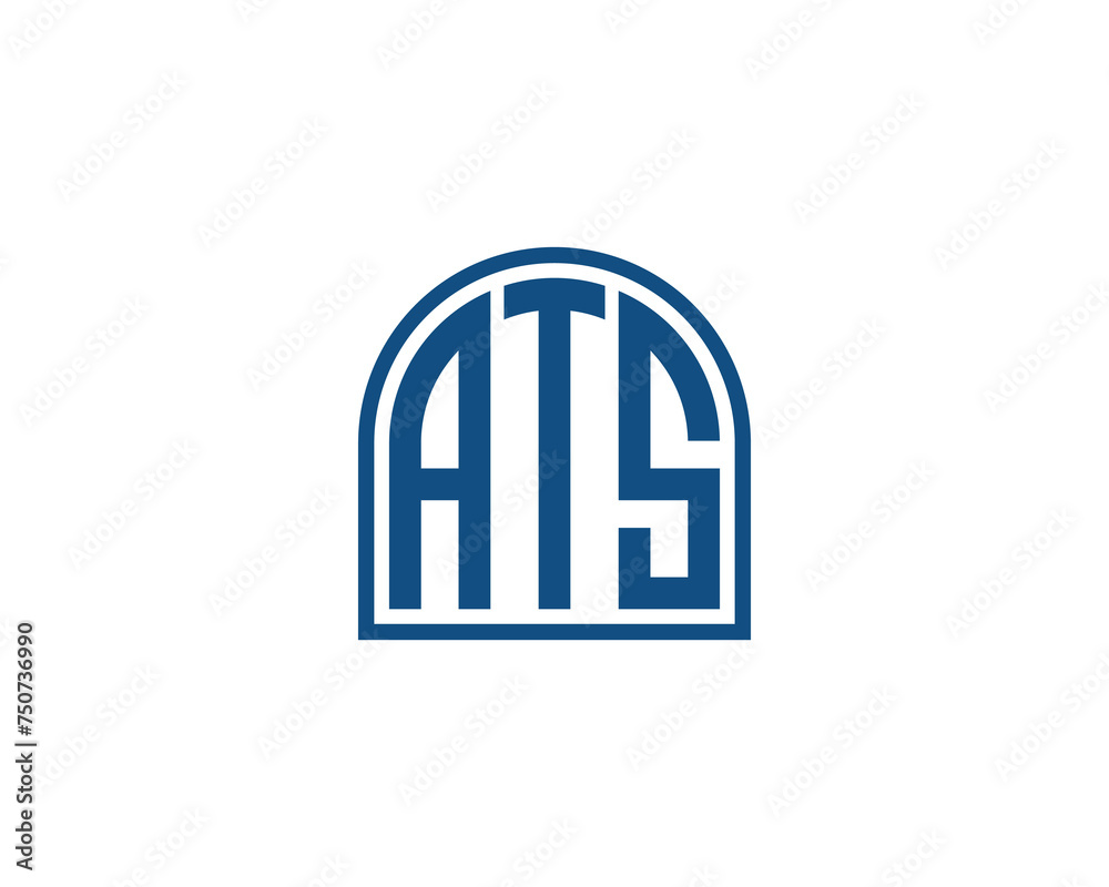 ATS logo design vector template ATS logo design vector template