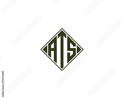 Free Download ATS logo design vector template - GFXLoad