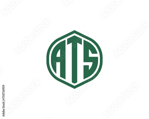 Free Download ATS logo design vector template - GFXLoad