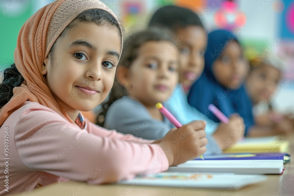 diverse students engaged in learning, emphasizing the importance of inclusive education. diverse students engaged in learning, emphasizing the importance of inclusive education.