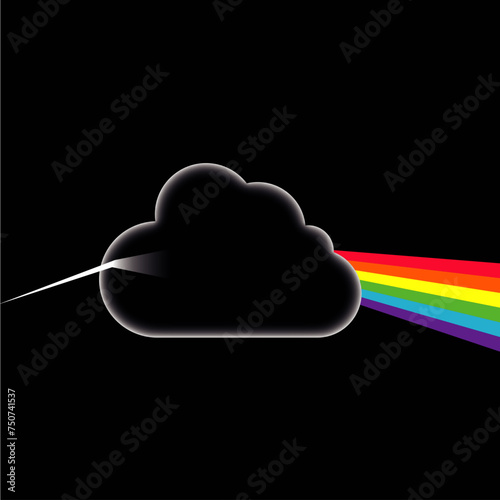 Dark side of the moon, Triangle, œil, œil, prisme, lumière, arc-en-ciel, Sphère, lune, terre, homme, silhouette, prisme, symbole, cœur, cœur, nuage, cloud, psychédélique, rock, musique, extra-terrestr