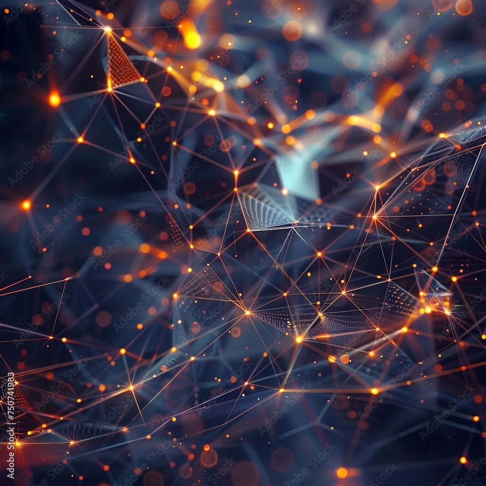 Digital network connections information exchange in space seamless repeat pattern Digital network connections information exchange in space seamless repeat pattern