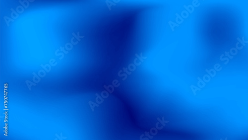 Blue gradient background with blur. A colorful template for covers, posters, banners, and interiors. An idea for creative projects