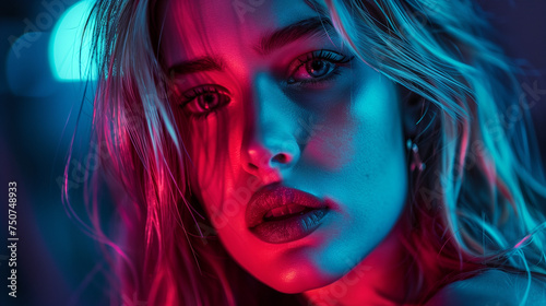 Vivid Impressions: Dramatic Portraiture with Colorful Backdrops