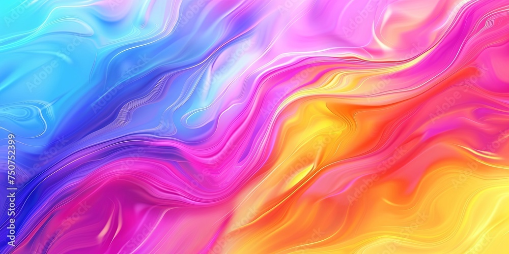 colorful abstract background Generative AI