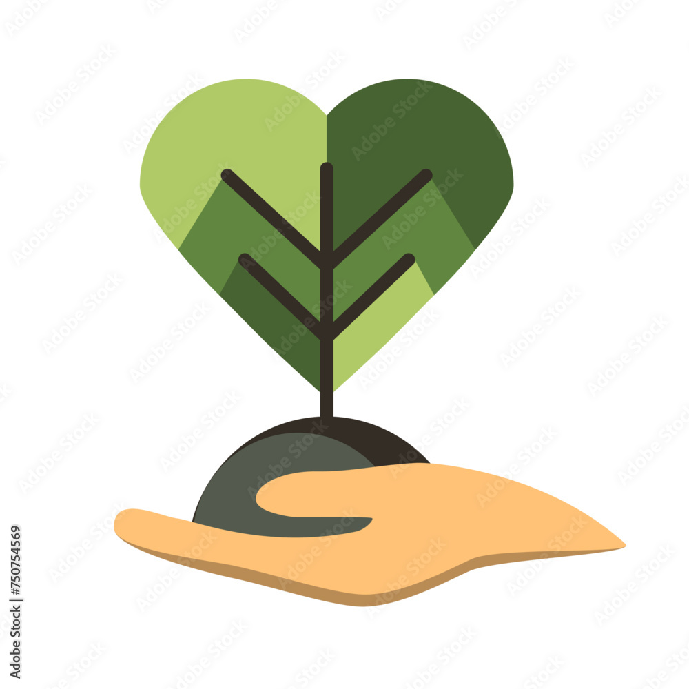 vector illustration of a tree icon, arbor day, green earth vector illustration of a tree icon, arbor day, green earth