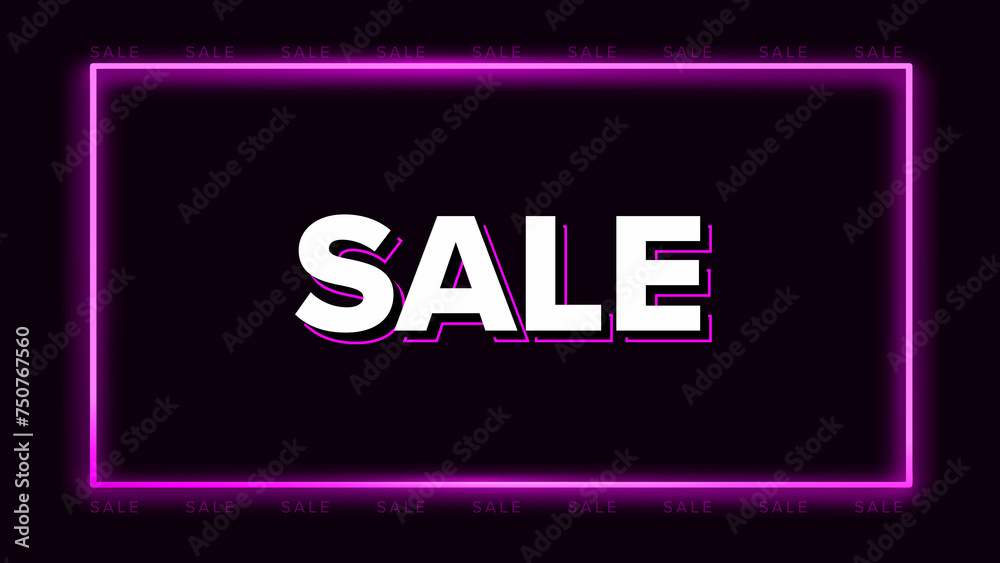 Pink neon boarder with SALE text for website background, Pink Neon lines digital background, pink Neon boarder social media banner, Pink Neon lines SALE text website banner and has space for writing Pink neon boarder with SALE text for website background, Pink Neon lines digital background, pink Neon boarder social media banner, Pink Neon lines SALE text website banner and has space for writing