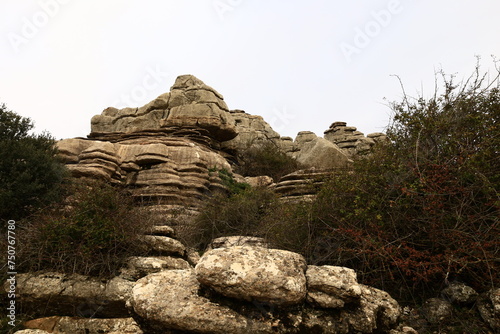 El Torcal de Antequera is a nature reserve in the Sierra del Torcal mountain range located south of the city of Antequera, in the province of Málaga