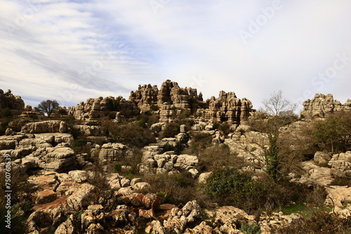 El Torcal de Antequera is a nature reserve in the Sierra del Torcal mountain range located south of the city of Antequera, in the province of Málaga