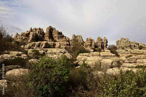 El Torcal de Antequera is a nature reserve in the Sierra del Torcal mountain range located south of the city of Antequera, in the province of Málaga