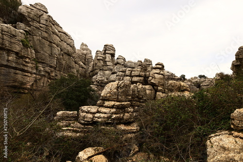 El Torcal de Antequera is a nature reserve in the Sierra del Torcal mountain range located south of the city of Antequera, in the province of Málaga