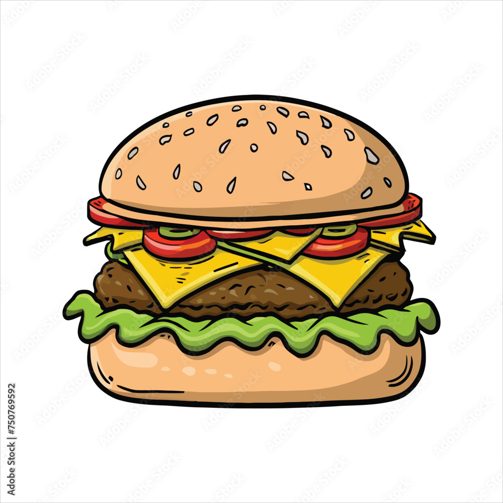 burger vector illustration burger vector illustration