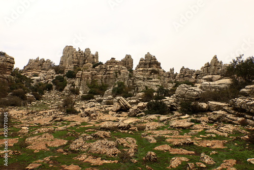 El Torcal de Antequera is a nature reserve in the Sierra del Torcal mountain range located south of the city of Antequera, in the province of Málaga