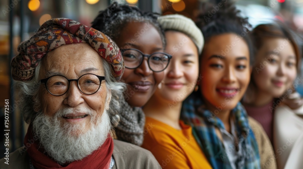 Celebrate diversity and inclusion through images of people from different cultural backgrounds engaging in shared experiences, celebrating traditions, or collaborating on projects  