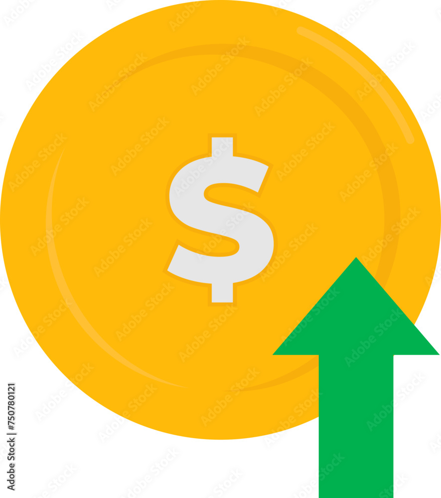 Obraz premium United States Dollar Increase