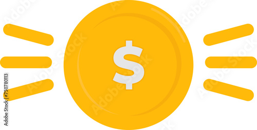 United States Dollar Currency Shine